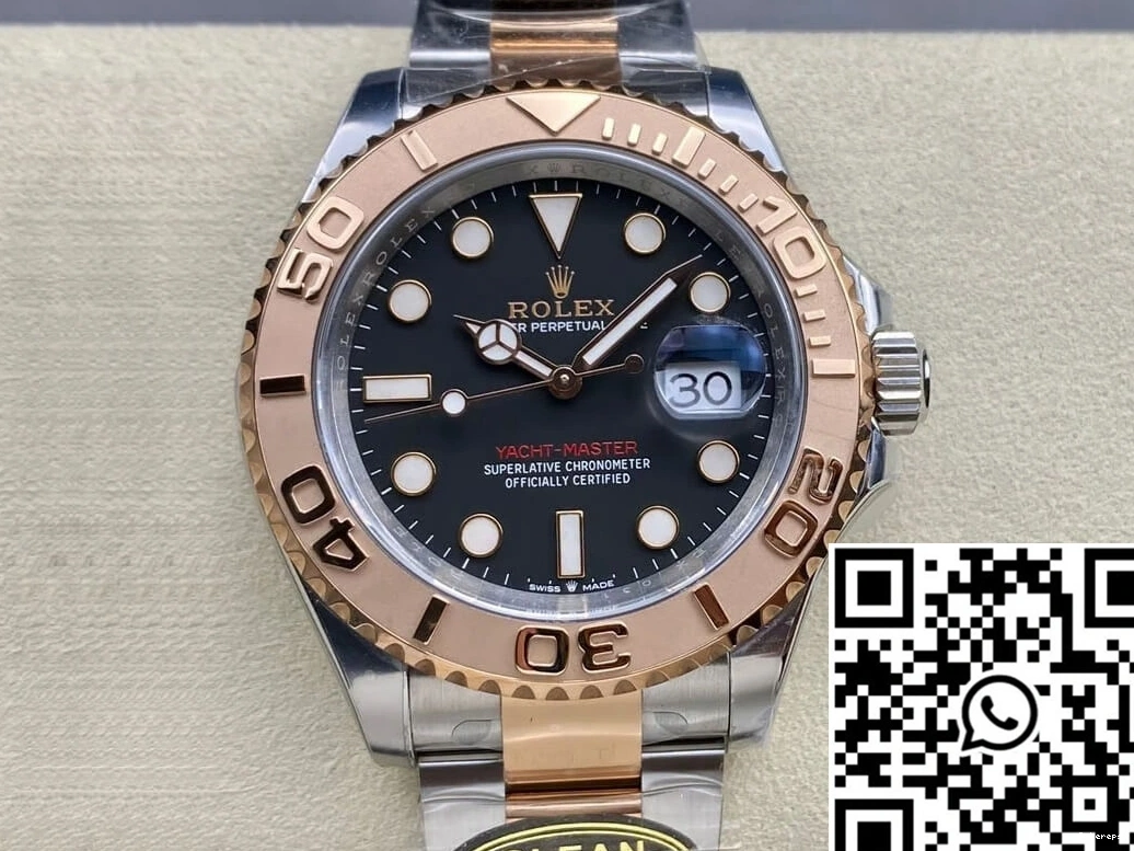 Gold Master Yacht M126621-0002 Factory Rolex Clean Rose 1222